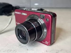 PINK Sony Cyber-shot DSC-W150 8.1 mp Digital Camera Bundle Fully TESTED!!! - Picture 1 of 20