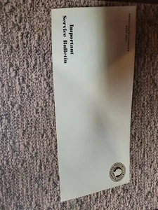 VINTAGE Twin Coach Company Envelope Important service bulletin 1 1/2 stamp Kent - Picture 1 of 5