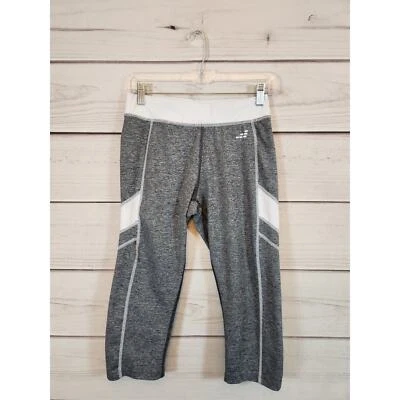 BCG Women's Color Block Gray/White High Rise Training Leggings Size Medium - Image 1 of 4
