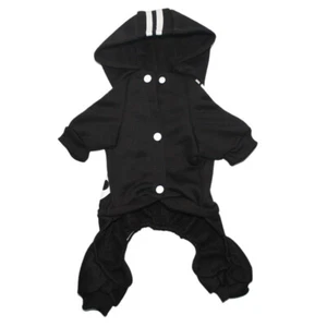 4 Leg Pet Dog Clothes Cat Puppy Coat Sports Hoodies Warm Sweater Jacket Clothing - Picture 1 of 14