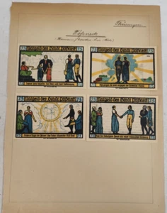 10 Notgeld Deutschland Pößneck Thüringen Stadt Ansicht Goethe Hermann 1921 - Bild 1 von 6