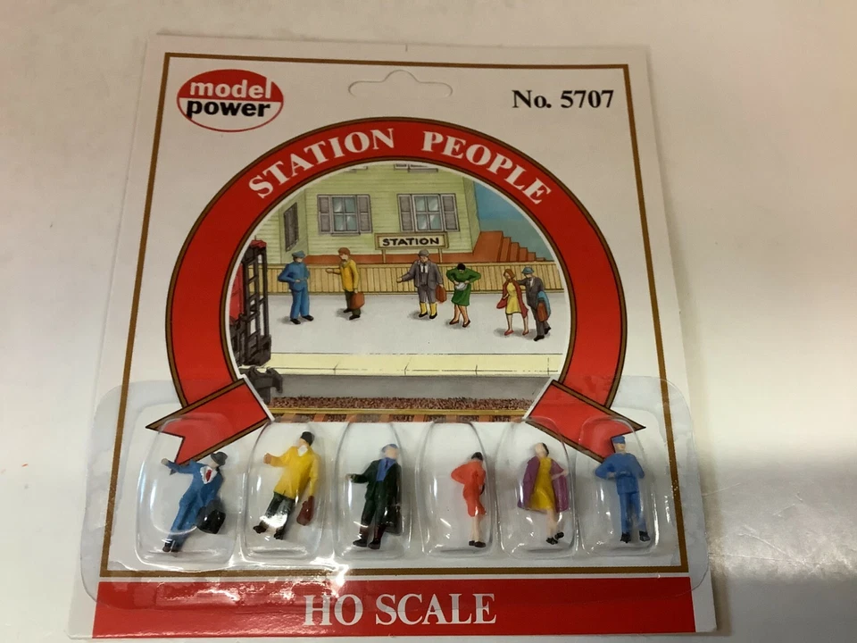 Model Power #5707 HO scale "Station People" - Image 1 of 1