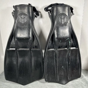 Aletas de colección de buzos estadounidenses aletas de cohete aguamarina-pulmón sello de buceo natación buceo - Imagen 1 de 14