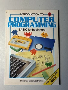 Intro To Computer Programming Basic 4 Beginners 1982 Vintage VGC Never Used - Picture 1 of 11