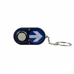 Pedestrian Crossing Traffic Light Button Keychain Sound Novelty Souvenir Gift - Picture 1 of 6