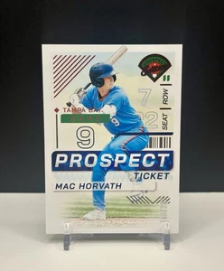 2024 PANINI PROSPECT MAC HORVATH RC /299 TAMPA BAY - Picture 1 of 2