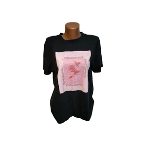 NA-KD, Damen T-Shirt Gr. M, schwarz pink, rose, 100%CO - Bild 1 von 15