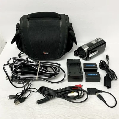 Sony DCR-SX85 (8GB) Camcorder TESTED Fully Operational Bundle - Image 1 of 4