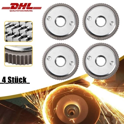 M14 Schnellspannmutter 4er Set für Bosch Metabo Makita Flex Winkelschleifer - Bild 1 von 4