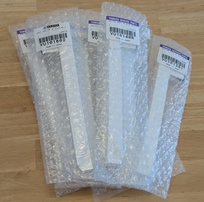 Lote de 9 teclas de substituição de piano Yamaha para Clavinova CLP, CVP Motif 8 e outros - Imagem 1 de 4