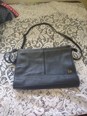 Регулируемый клатч через плечо The Sake черная кожа - Изображение 1 из 4