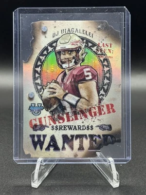 2024 Bowman Best U DJ UIAGALELEI Gunslingers and Bandits Refractor #GB-9 - Image 1 of 2