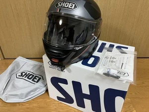 SHOEI NEOTEC II Motorcycle Full Face Helmet Black Size M - Picture 1 of 24