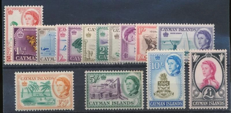 CAYMAN ISLANDS 153-167 MINT NH (NEVER HINGED) QEII - Image 1 of 1