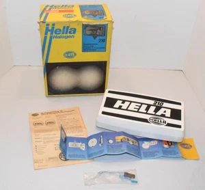 Vintage Hella 9.5"x5.5" Rectangular White Acrylic Light Cover 210-Series - C111 - Picture 1 of 9