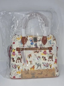 CARTERA NUEVA EN PAQUETE DISNEY DOONEY & BOURKE DOGS SANTA TAILS ~ ENVÍO GRATUITO A EE. UU. Y SEGURO - Imagen 1 de 9