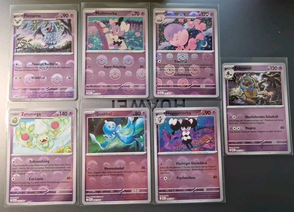 Pokémon Deutsch/Englisch Pycho-Bundle POKEBALL REVERSE - Bild 1 von 1