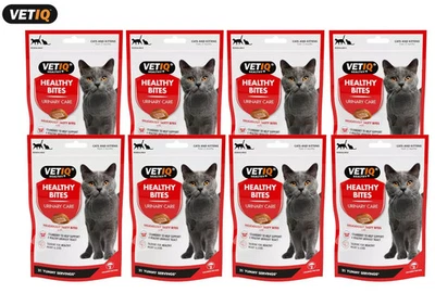 VETIQ HEALTHY BITES URINARY CARE CAT KITTEN TREATS CHEESE & CATNIP 65G CASE OF 8 - Image 1 of 4