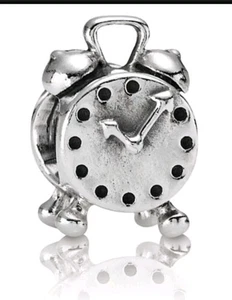 Pandora Silber Wecker Charm S925 ALE - Bild 1 von 9