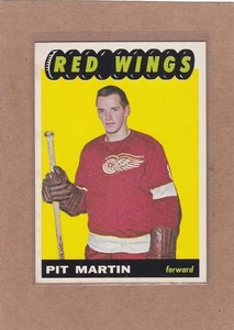 1965-66 Topps Hockey Pit Martin #52 Red Wings EX+ *A42260 - Bild 1 von 1