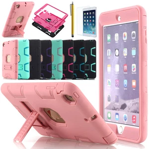 Shockproof Heavy Duty Case Hard Stand Cover for iPad 6th mini 2/3/4/5th Air Pro - Picture 1 of 48