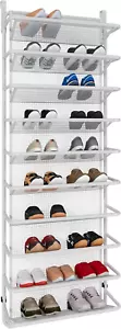 Schuhregal über der Tür mit 10 Ebenen, Hängend Schuhschrank Schuhablage Metall S - Bild 1 von 6