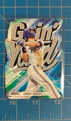 2024 Topps Stadium Club Corey Seager Goin' Yard Inert Rangers #GY-25 - Image 1 of 2