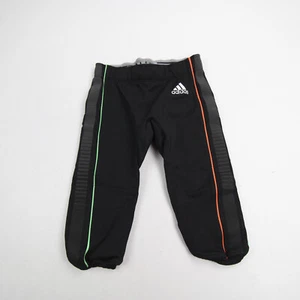 Miami Hurricanes adidas Football Pants Men's Black Used - Picture 1 of 4