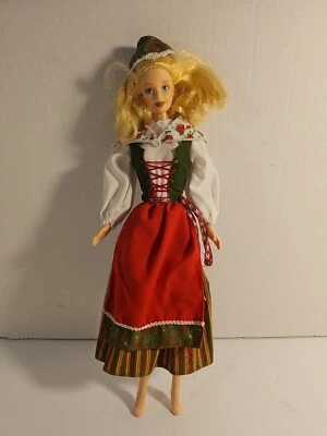Bonecas Barbie suecas da série mundial edição de colecionador Mattel #24672 (1999) - Imagem 1 de 4