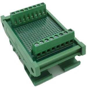 5cm x 7cm Prototipo de PCB de doble lado Tablero de prueba universal con montaje en riel DIN - Imagen 1 de 8