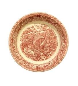 Plato/tazón para servir pastel vintage Memory Lane hecho por Royal China Ironstone 10" - Imagen 1 de 6
