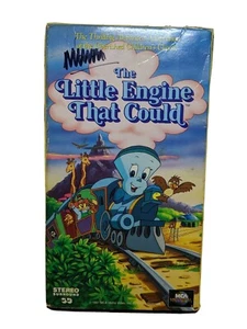 THE LITTLE ENGINE THAT COULD Vhs Video Tape 1991 Booker Animation Watty Piper - Picture 1 of 6