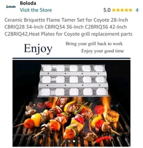 Wolf OG30 OG42 OG54 Outdoor Grille Briquette Tray | Made in USA | Original Wolf - Picture 1 of 10