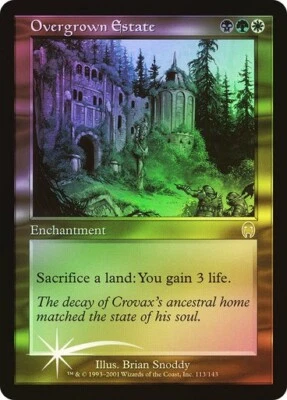 Apocalypse  MTG FOIL  Overgrown Estate  Magic - Image 1 of 2