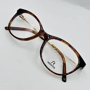 Rodenstock Eyeglasses Women Oval Brown Gold Mod. R 5323 D NEW - Picture 1 of 10