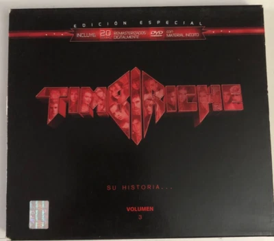 Timbiriche, Su Historia Volumen 3, 2005 Mexican CD + DVD, Slipcover, Latin Pop - Image 1 of 4