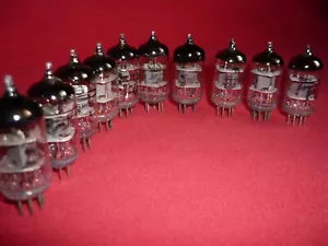 10pcs. 6J1P / 6Ж1П = 6AK5, EF95, 6F32 ~ EF905 High-frequency pentode NEW. 1960s - Picture 1 of 3