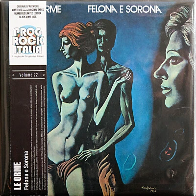 Prog Rock - Le Orme - Felona E Sorona - BLACK VINYL - ITA 2023 Nr. 627-885 MINT! - Bild 1 von 3