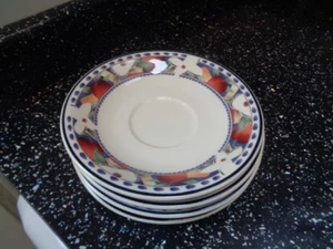 NORITAKE MIDNIGHT FEST UNTERTASSEN X 4 - Bild 1 von 2