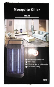 18W Eléctrico Mosca Insecto Matador Trampa para Insectos con Luces UV Cazador de Plagas - Imagen 1 de 9