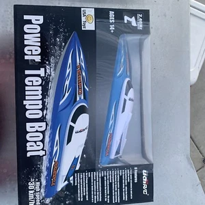 UDI UDIRC UD12002 .4Ghz POWER TEMPO High Speed R/C BOAT 14" READY TO GO - Picture 1 of 12