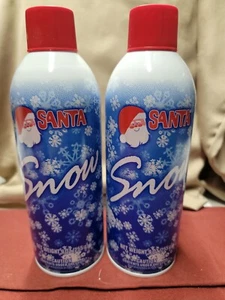 2 Pack - Santa Snow Flocking Spray 9 oz Can Windows/Trees- Free Shipping To PR - Picture 1 of 1