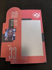 96/97 UD3 Star Focus #39 ALONZO MOURNING holoview die cut  - Picture 1 of 2