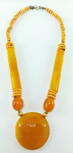 Collar DE COLECCIÓN BAQUELITA CORAL CATALINA CUENTAS RARAS BAQUELITA ¡VENAS DAMARI! - Imagen 1 de 17