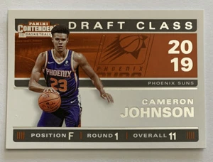 2019-20 Panini Contenders clase Draft de baloncesto Cameron Johnson Suns ¡control #11! - Imagen 1 de 2