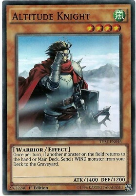 Altitude Knight THSF-EN046 Super Rare Yu-Gi-Oh Card 1st Edition New - Image 1 of 3