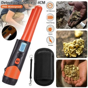 Gold Metal Metalldetektor Profi mit LCD Display Detector Tiefensonde Wasserdicht - Bild 1 von 15