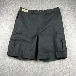 Dickies Mens Cargo Shorts Size 40 Black Outdoor Regular Fit Casual Pockets Logo - Picture 1 of 7