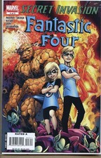 Secret Invasion Fantastic Four 2008 series # 3 near mint comic book