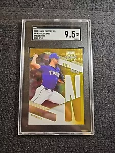 2023 PAUL SKENES (RC) 3/10 SGC 9.5 Panini Elite Ex Ed #SP-4 Spellbound ~1STB.org - Foto 1 di 6